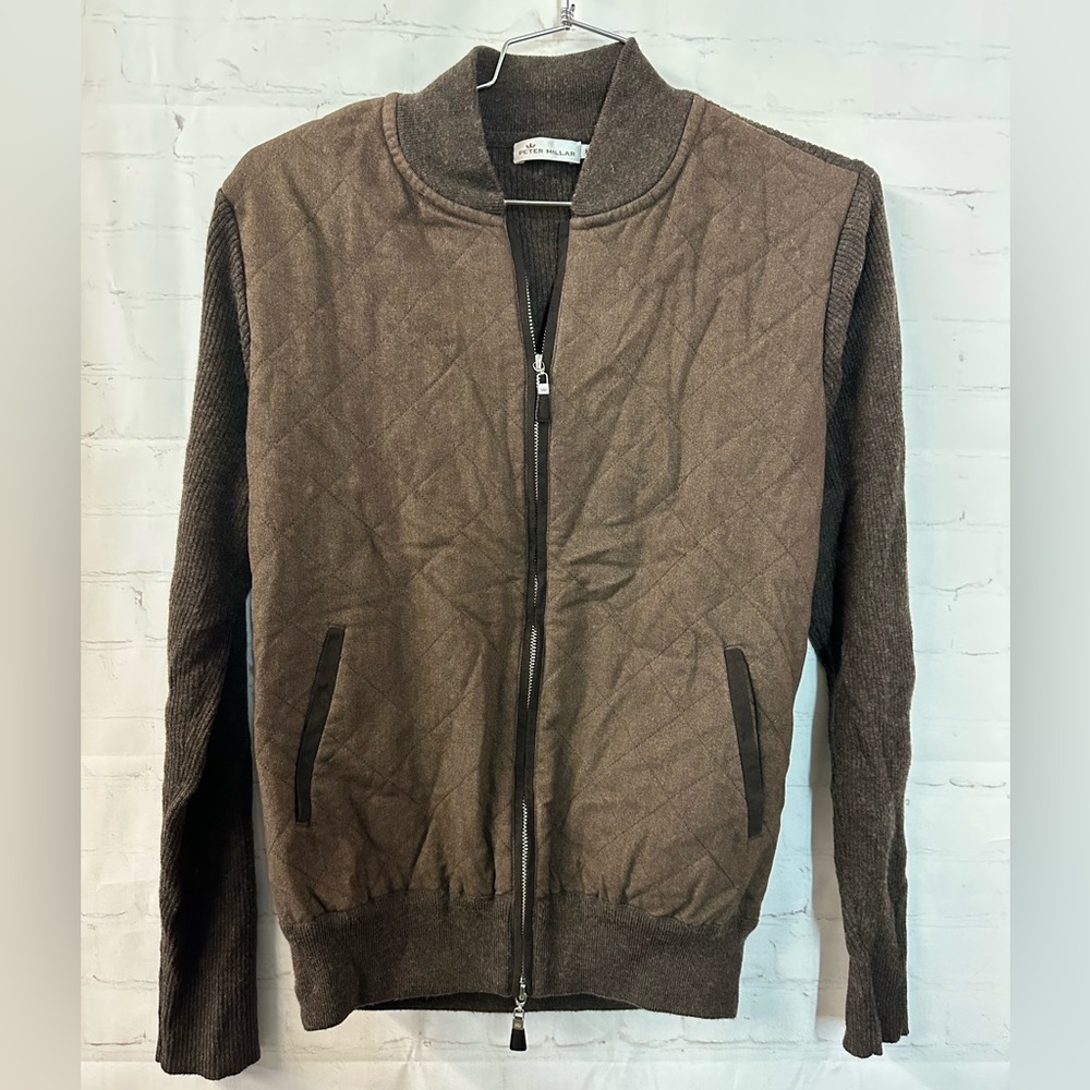 Peter Millar Zip Sweater Medium